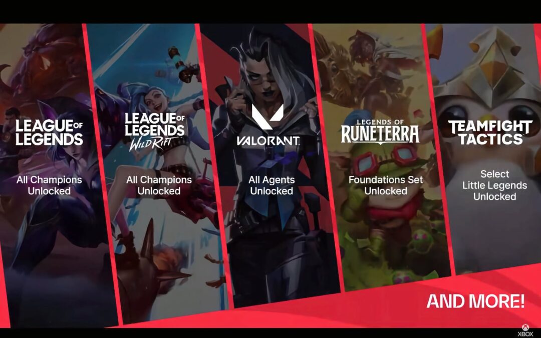 All 'League of Legends' and 'Valorant' characters will be free on Game Pass starting next week