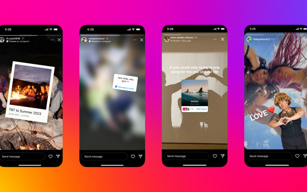 Instagram introduces new interactive stickers for Stories