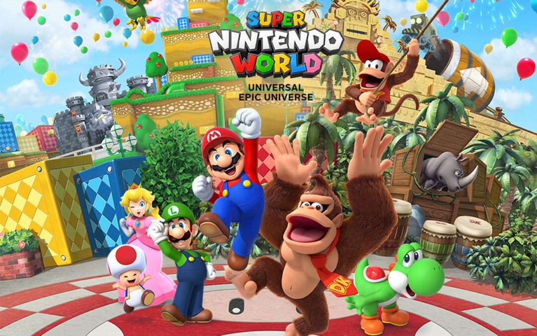 Nintendo’s Orlando theme park will have Yoshi and Donkey Kong rides
