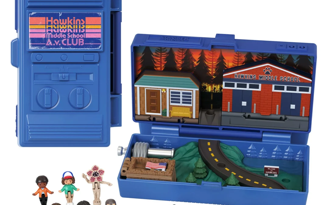 There’s a Stranger Things Polly Pocket set, and its design is really clever