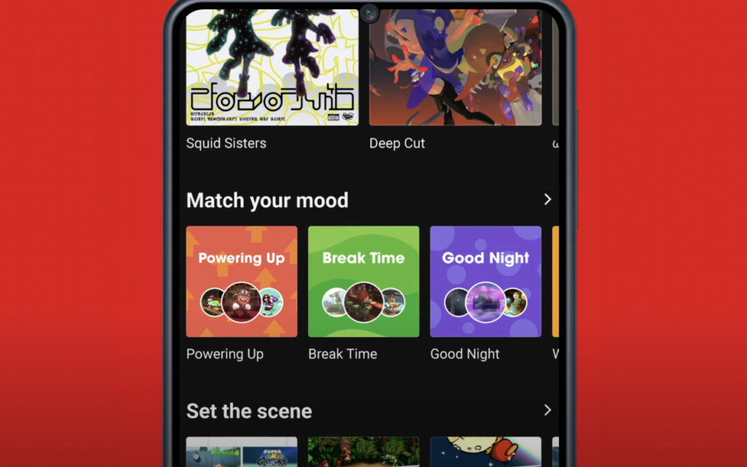 Nintendo made a music streaming app for Switch Online subscribers