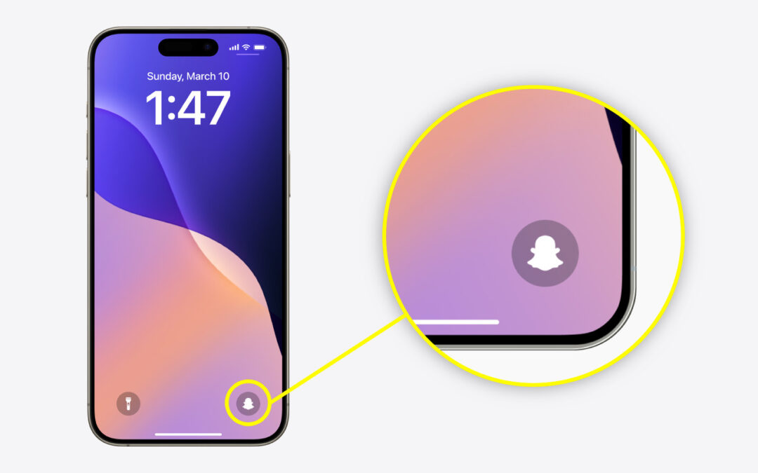 Now you can launch Snapchat’s camera from your iPhone’s lock screen