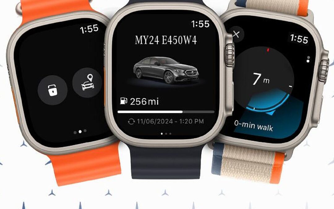 Mercedes-Benz now has an Apple Watch version of its mobile app