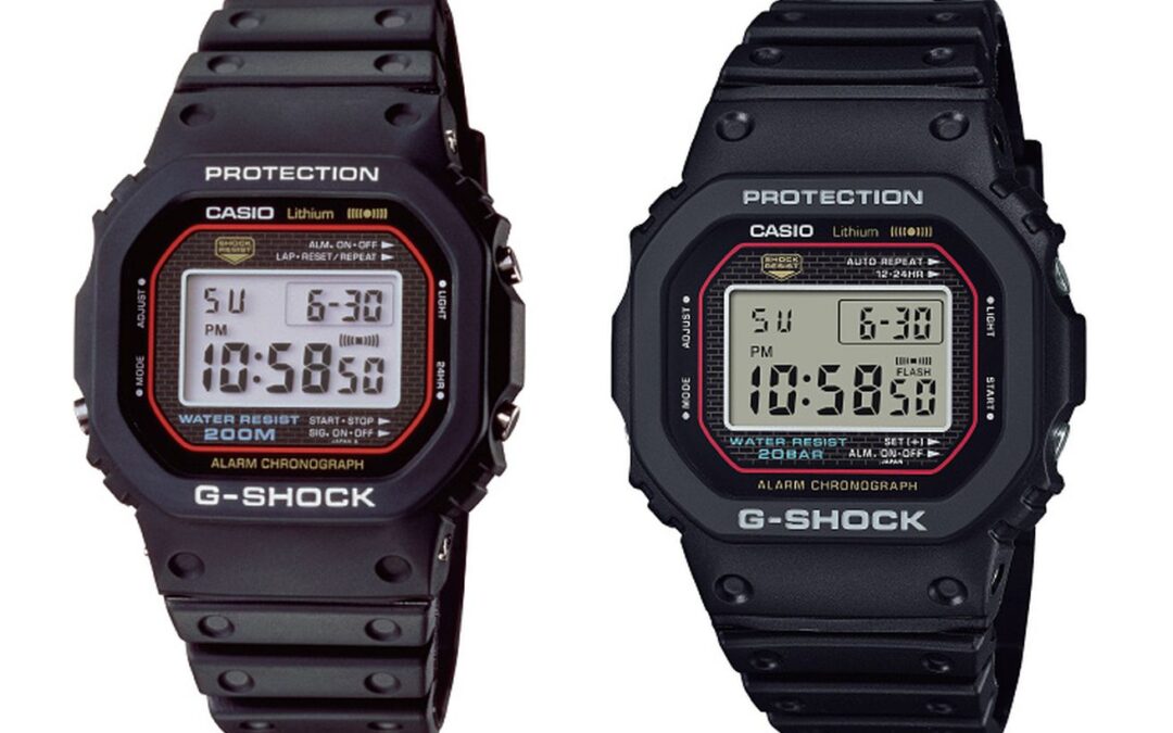 Casio turns back time with the G-Shock that started it all