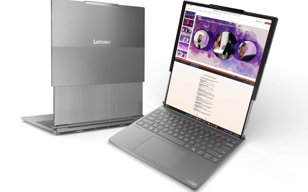 Lenovo’s extendable ThinkBook Plus laptop accidentally unrolled early