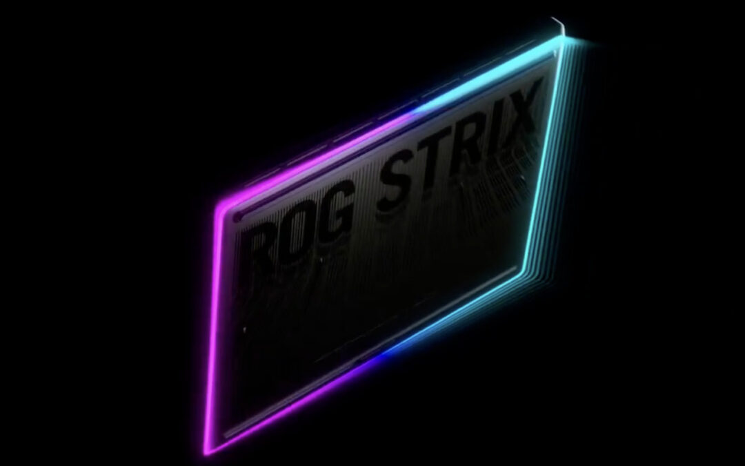 Asus teases a new RGB-outlined Rog Strix laptop coming next year