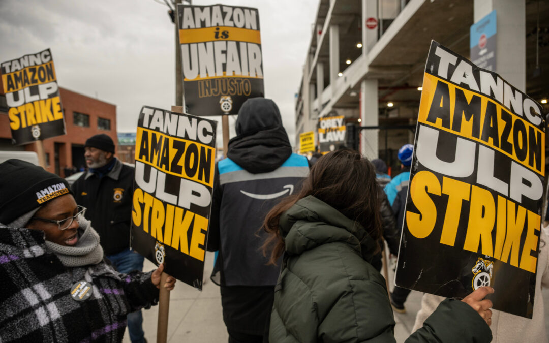 The people who deliver your Amazon packages are striking. Here’s why.