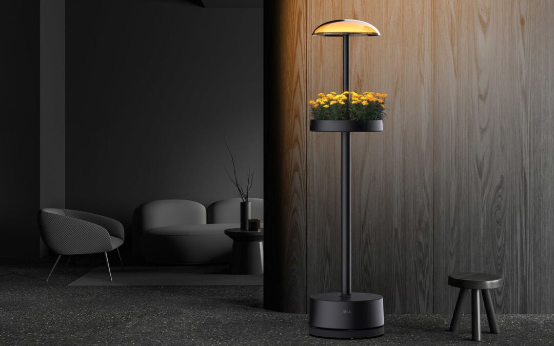 LG’s new lamp puts a mini garden inside your home