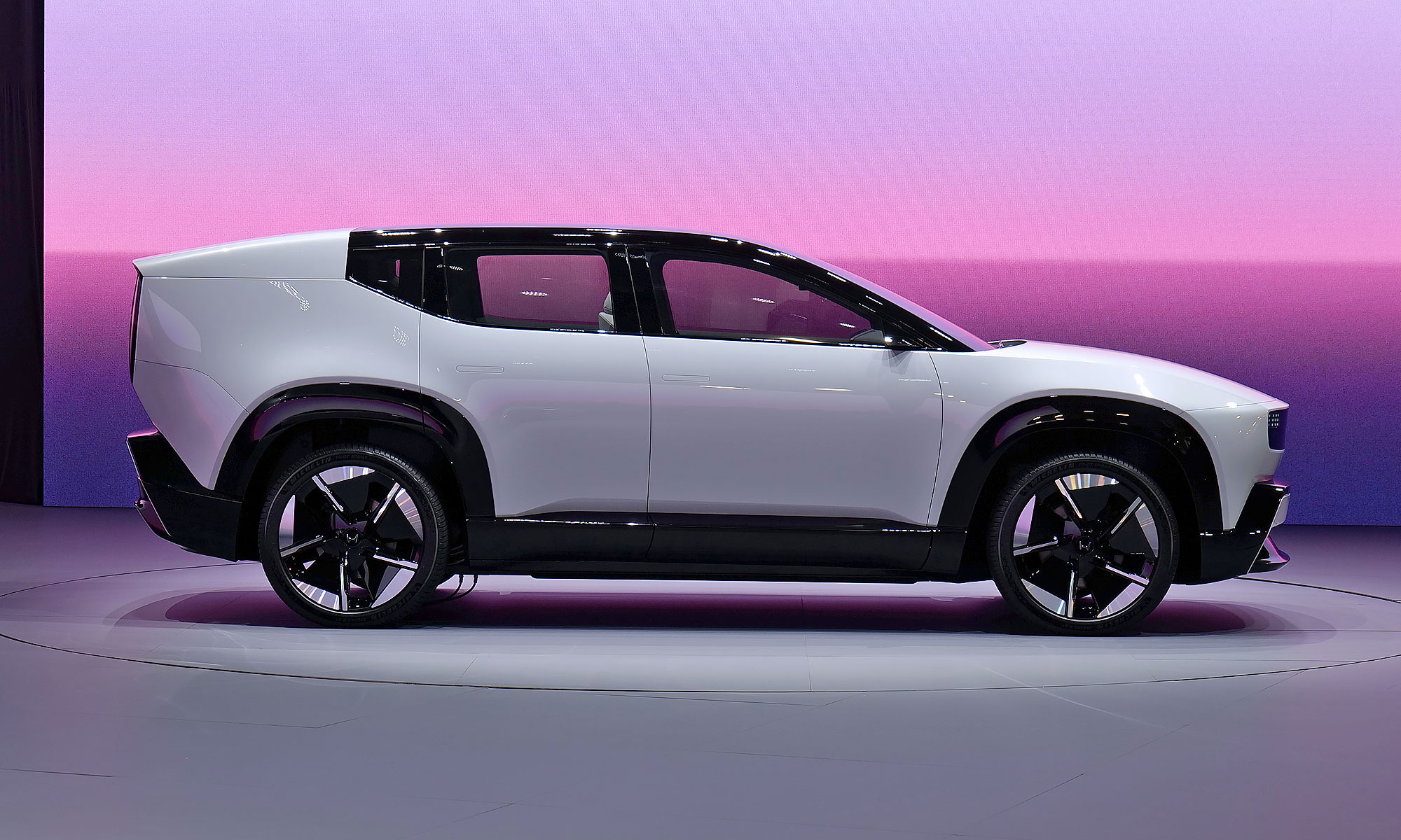 The Honda 0 SUV prototype at CES 2025.