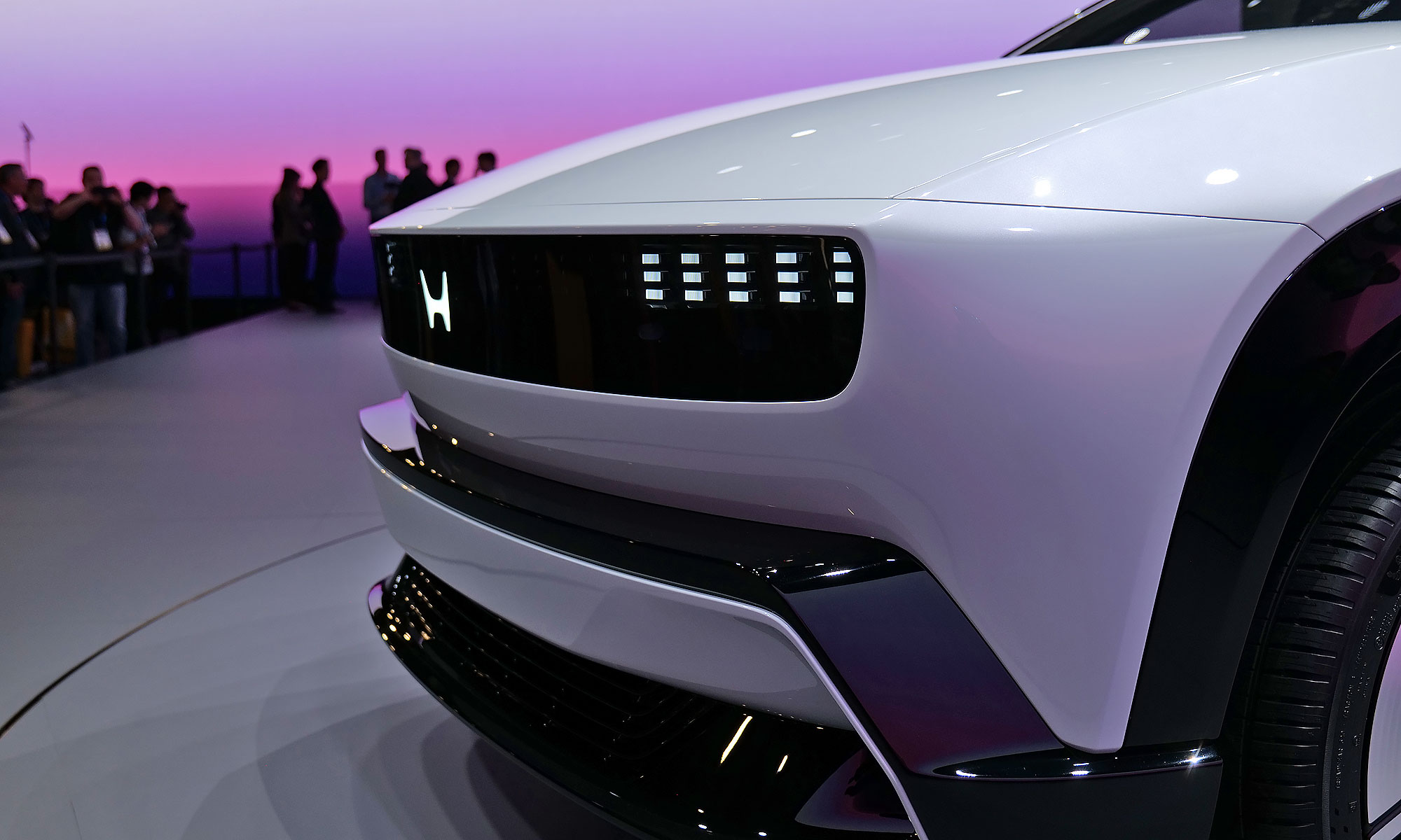 The Honda 0 SUV prototype at CES 2025.