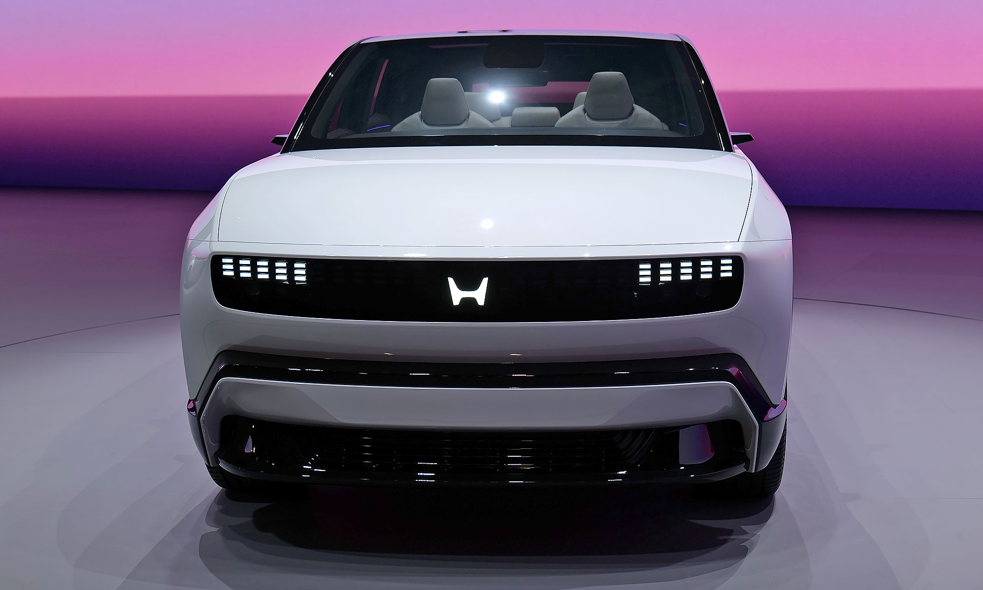 The Honda 0 SUV prototype at CES 2025.