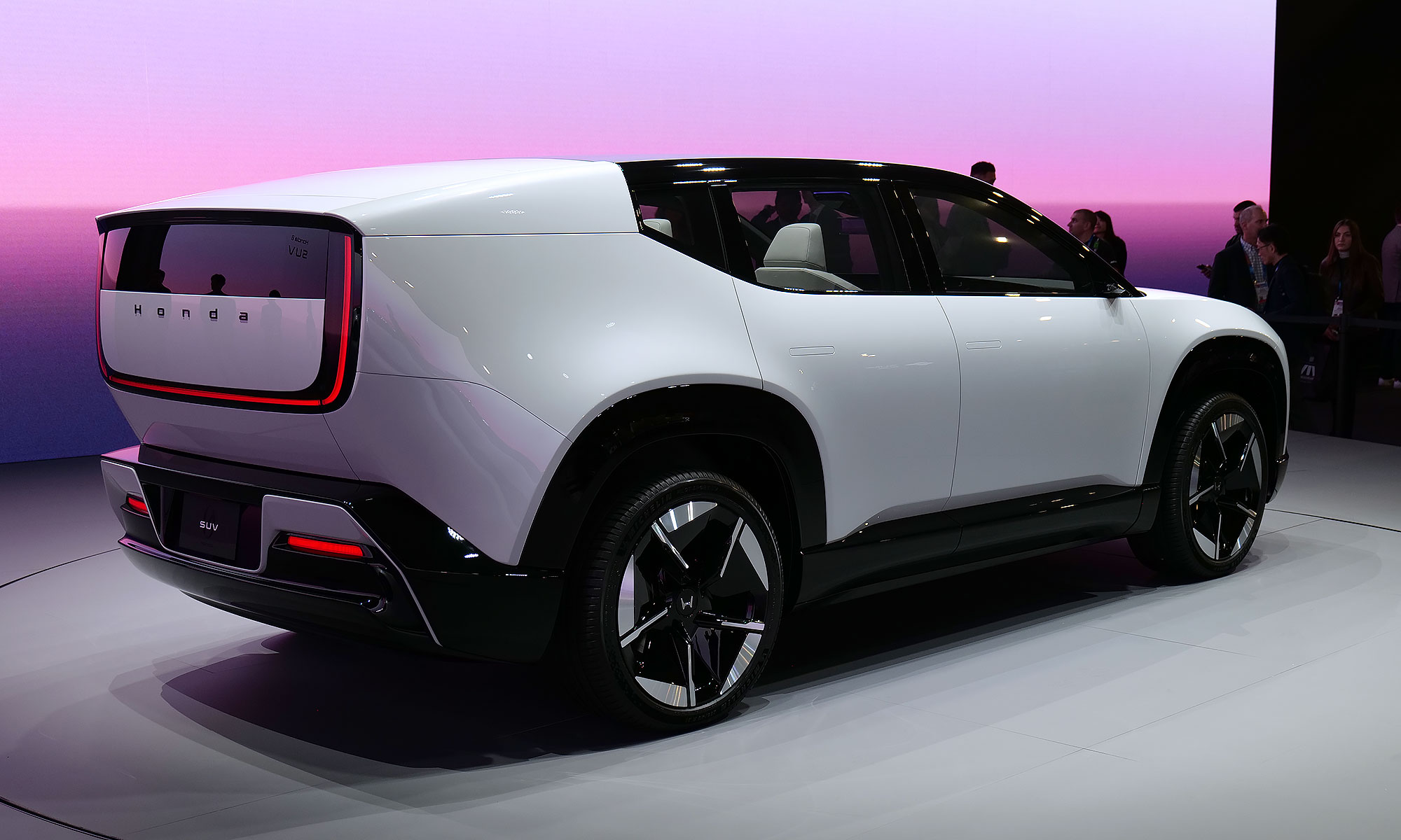 The Honda 0 SUV prototype at CES 2025.