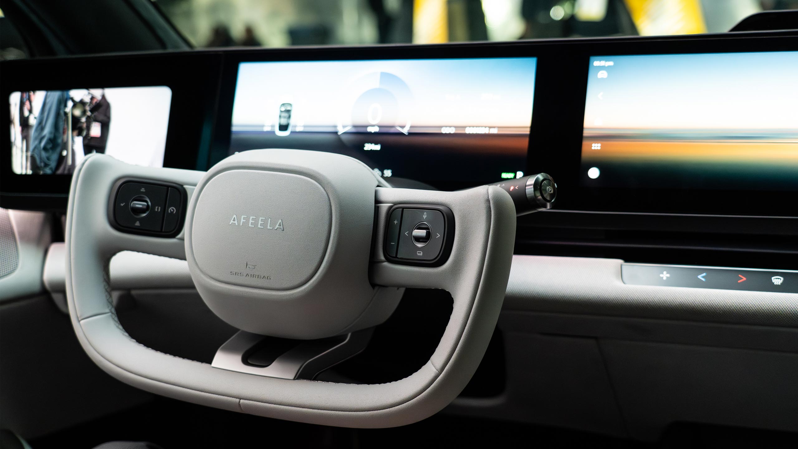 The interior display is one of a few interesting aspects of the Afeela 1.