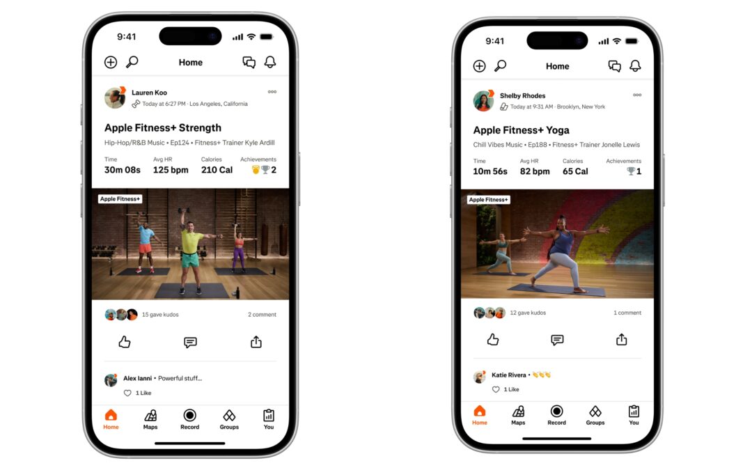 Apple Fitness+ gets Strava integration and new workouts