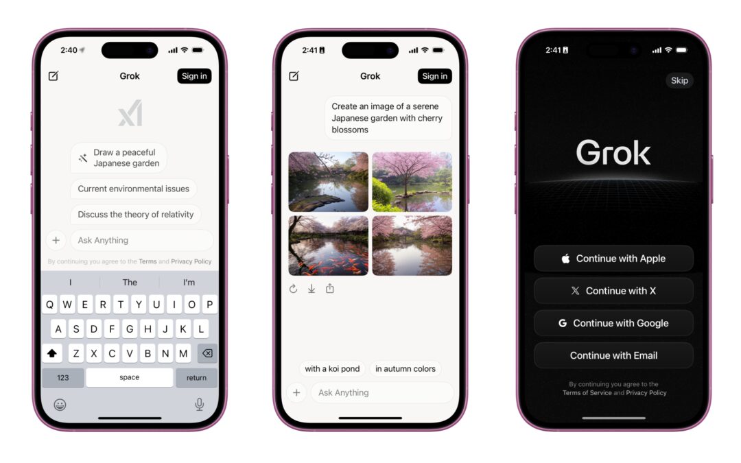 X's Grok AI assistant is now a standalone app