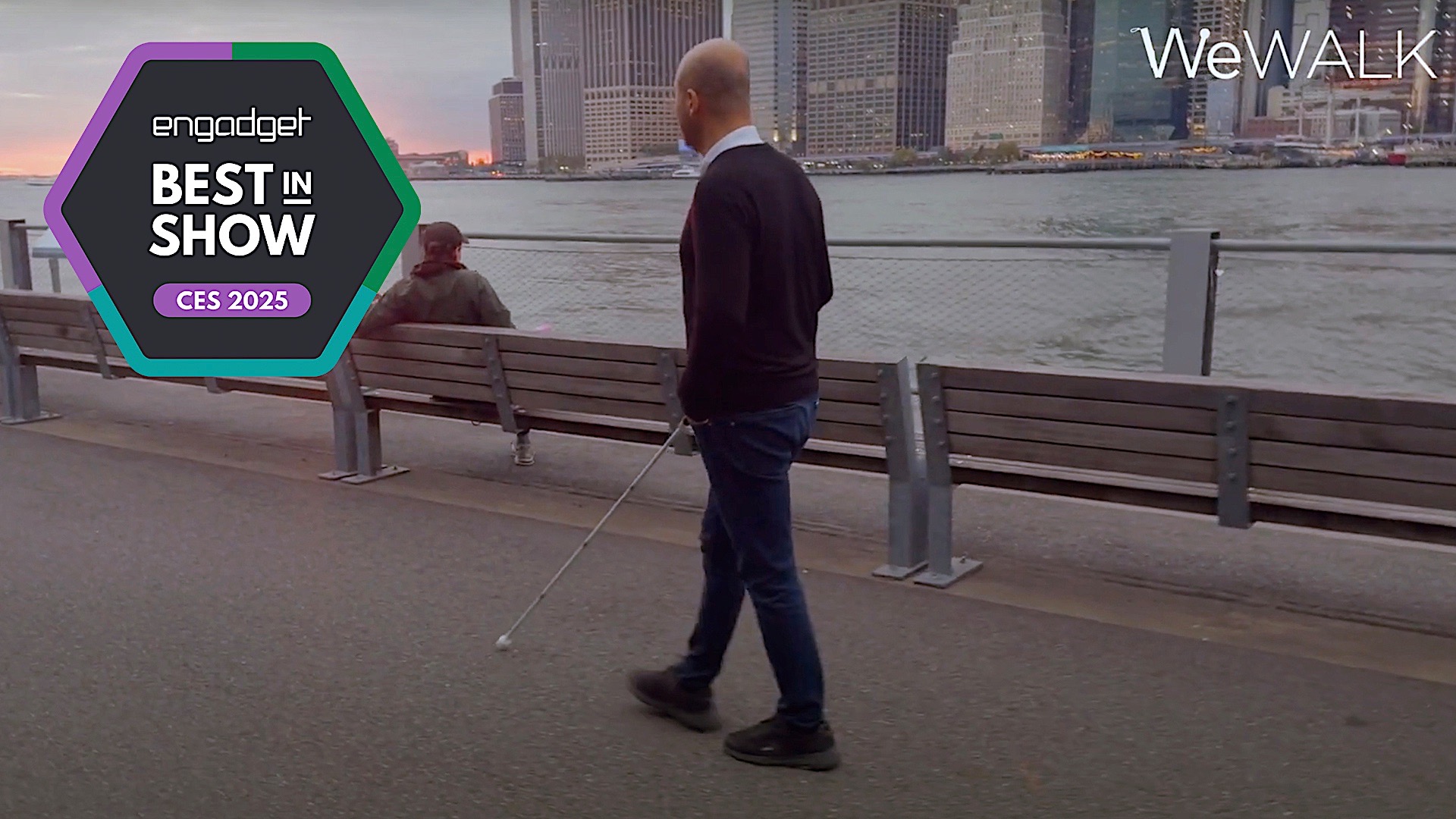 Engadget Best of CES awards - WeWalk Smart Cane 2