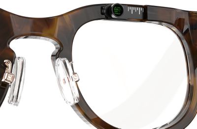 The built-in near eye display on the Halliday Glasses.