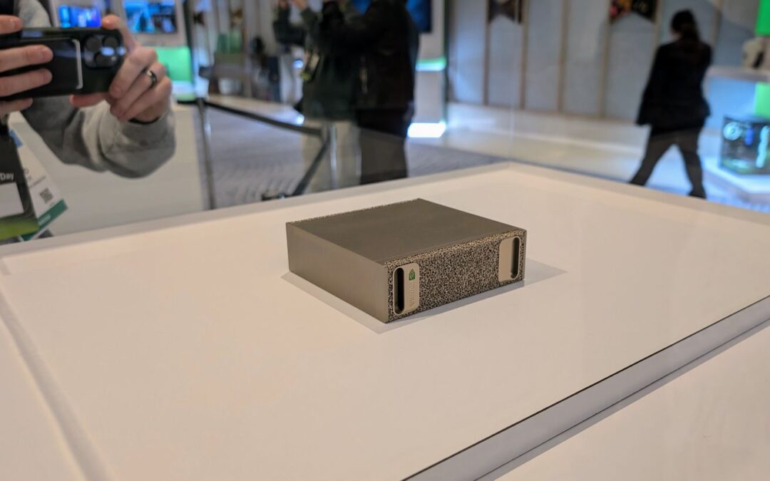 Here’s how small Nvidia’s $3,000 Digits supercomputer looks in person