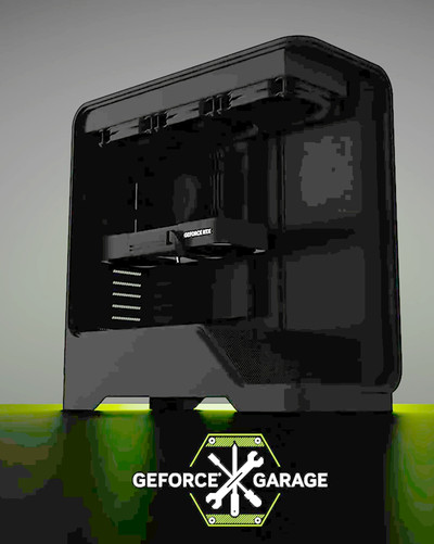 An image showing what appears to be a new GeForce RTX card that Nvidia is giving away.