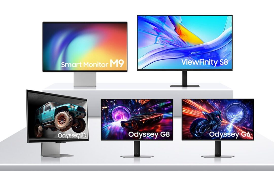 Samsung bets big on OLED and gaming with its 2025 monitor lineup