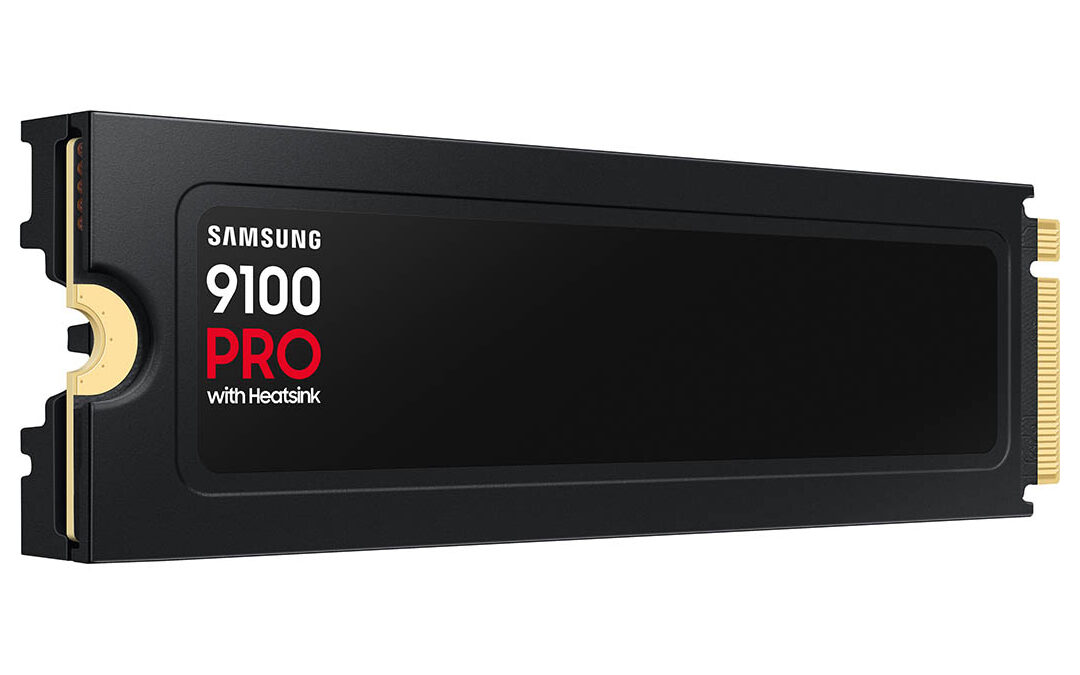 Samsung's 9100 PRO SSD line includes its first 8TB NVMe model for consumers