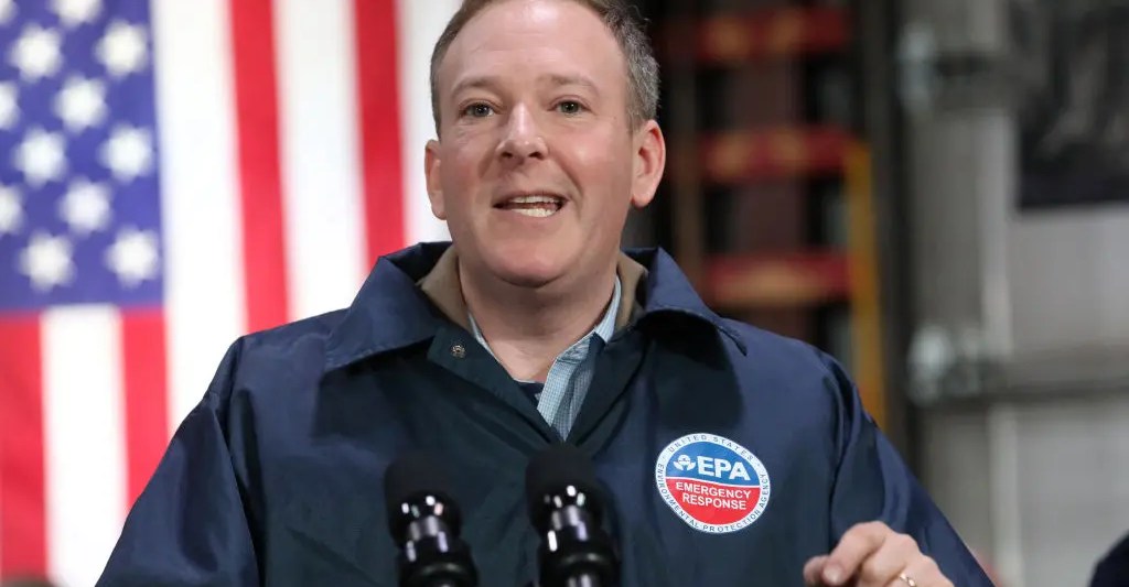 Environmental Protection Agency Administrator Lee Zeldin.