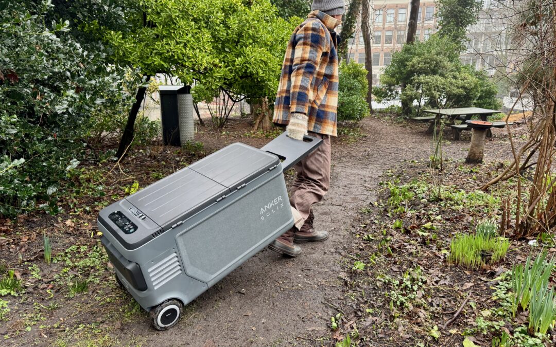 Anker’s 58-liter solar fridge is a noisy power-monster