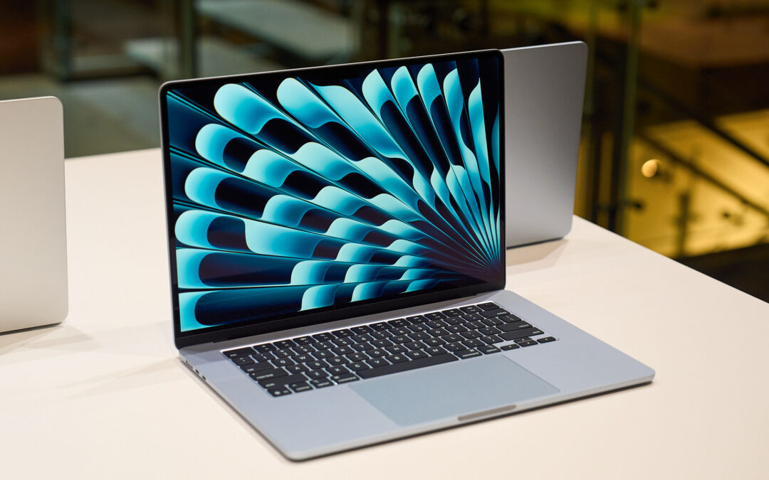 Our first look at Apple’s sky blue MacBook Air