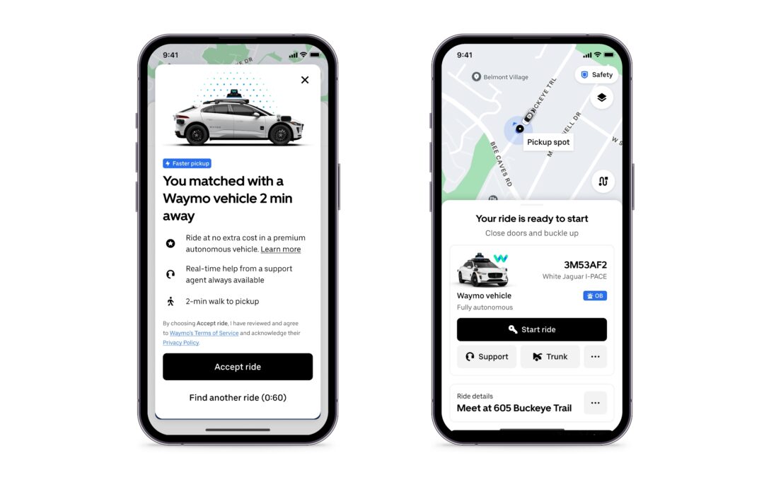 Waymo and Uber's Austin robotaxi expansion begins today