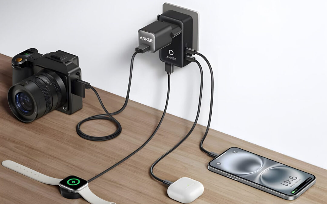 Anker’s travel charger works in almost any country and is down to $20