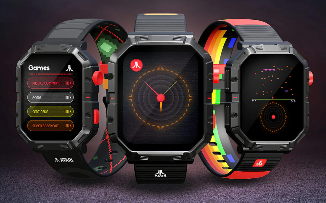 This watch has Pong and Missile Command instead of apps