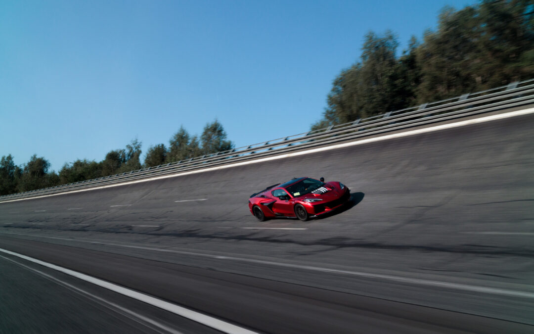 The Corvette ZR1’s 233-mph run had to start in a virtual world