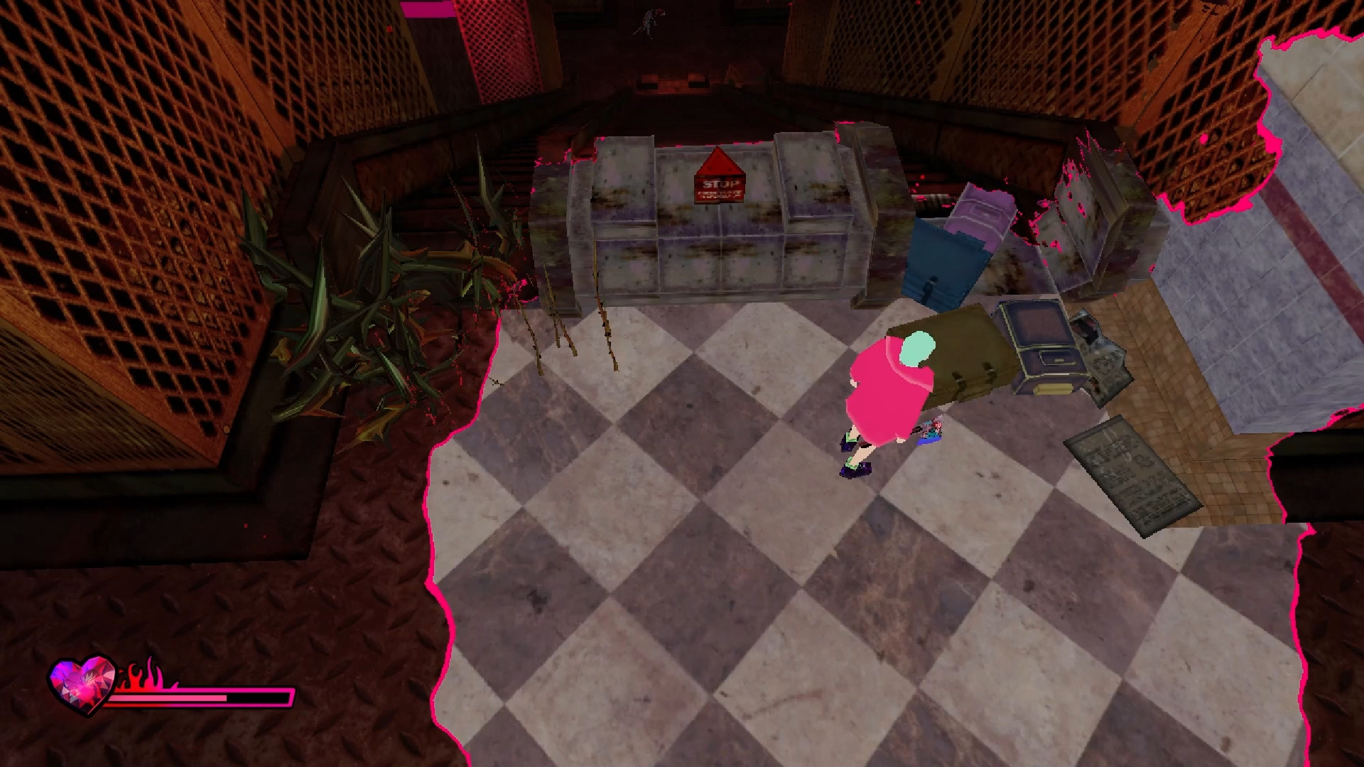 A screenshot from the game Hello We're Closed, developed by à la mode games