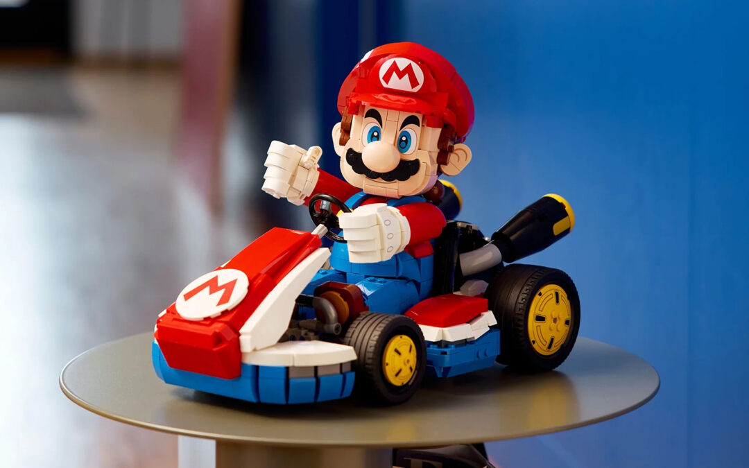 Lego’s new Mario Kart set super-sizes Mario