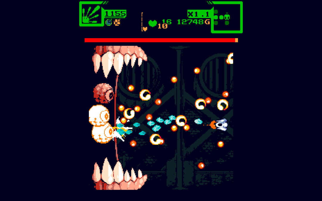 This bullet hell shooter mixes retro and modern in all the right ways