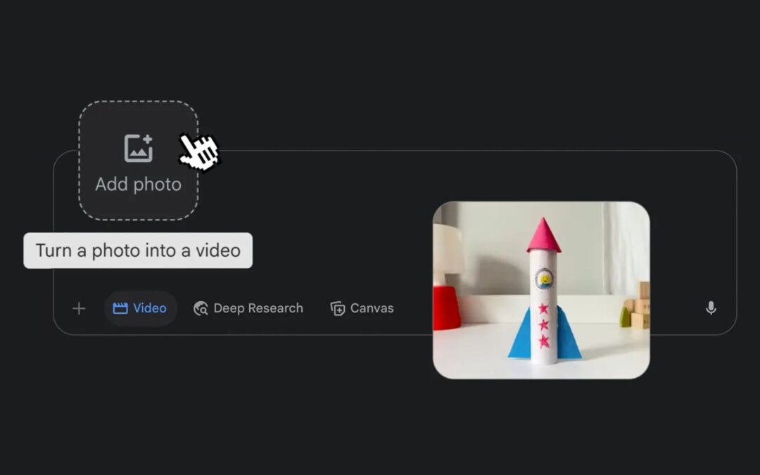 Gemini AI can now turn photos into videos