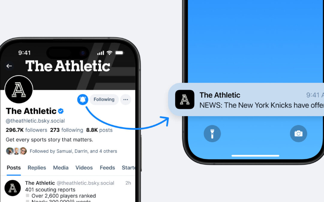 Bluesky can really keep up with the news now that it has activity notifications