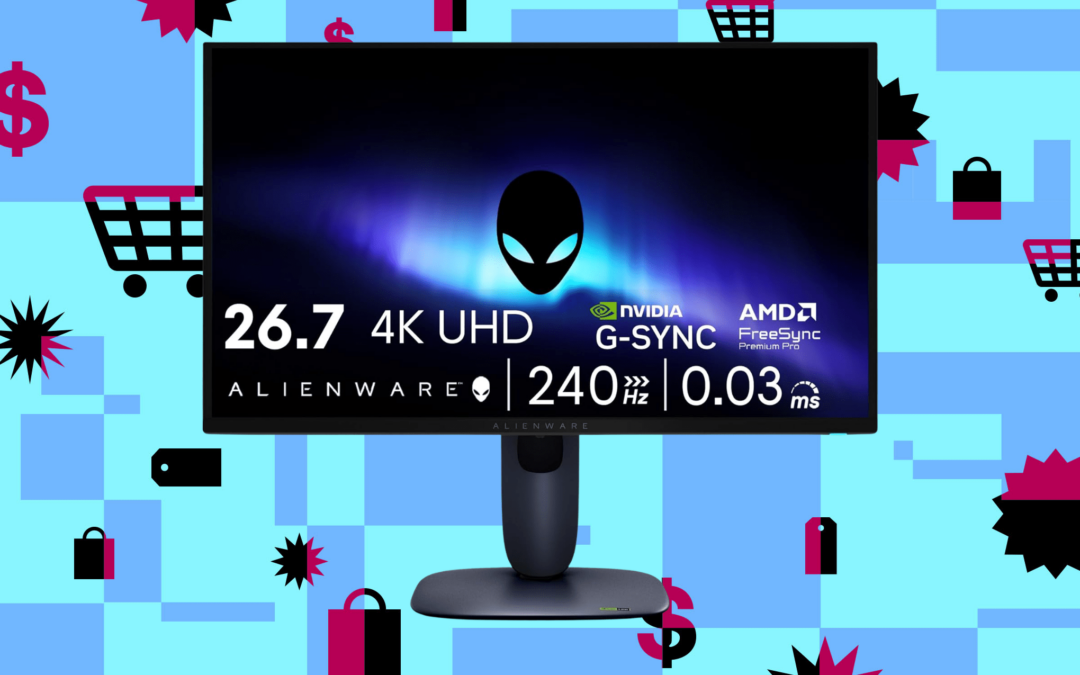 Alienware’s AW2725Q 4K OLED gaming monitor is down to its lowest price ever at Amazon