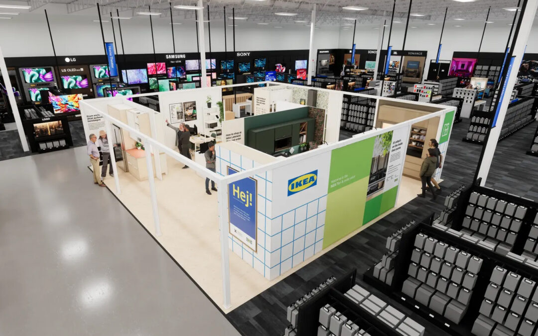 Mini Ikea stores will be opening inside select Best Buy locations this year
