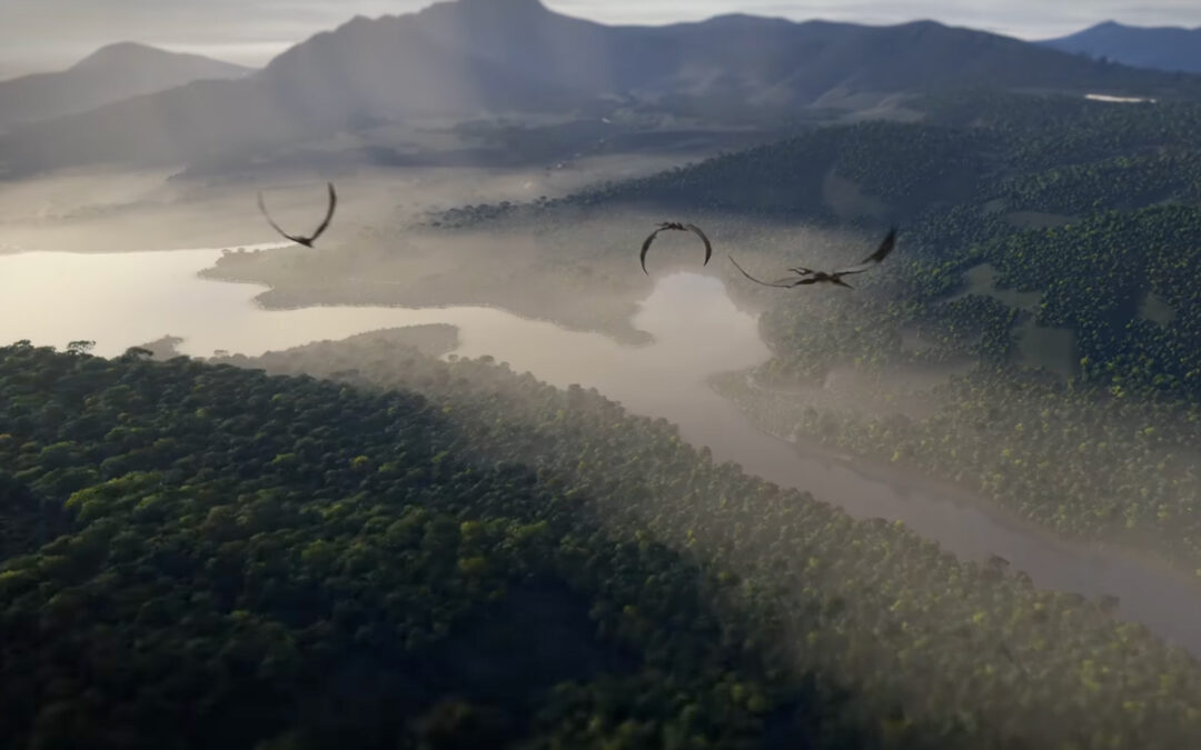 The Jurassic Park islands and dinos are coming to Microsoft Flight Simulator 2024