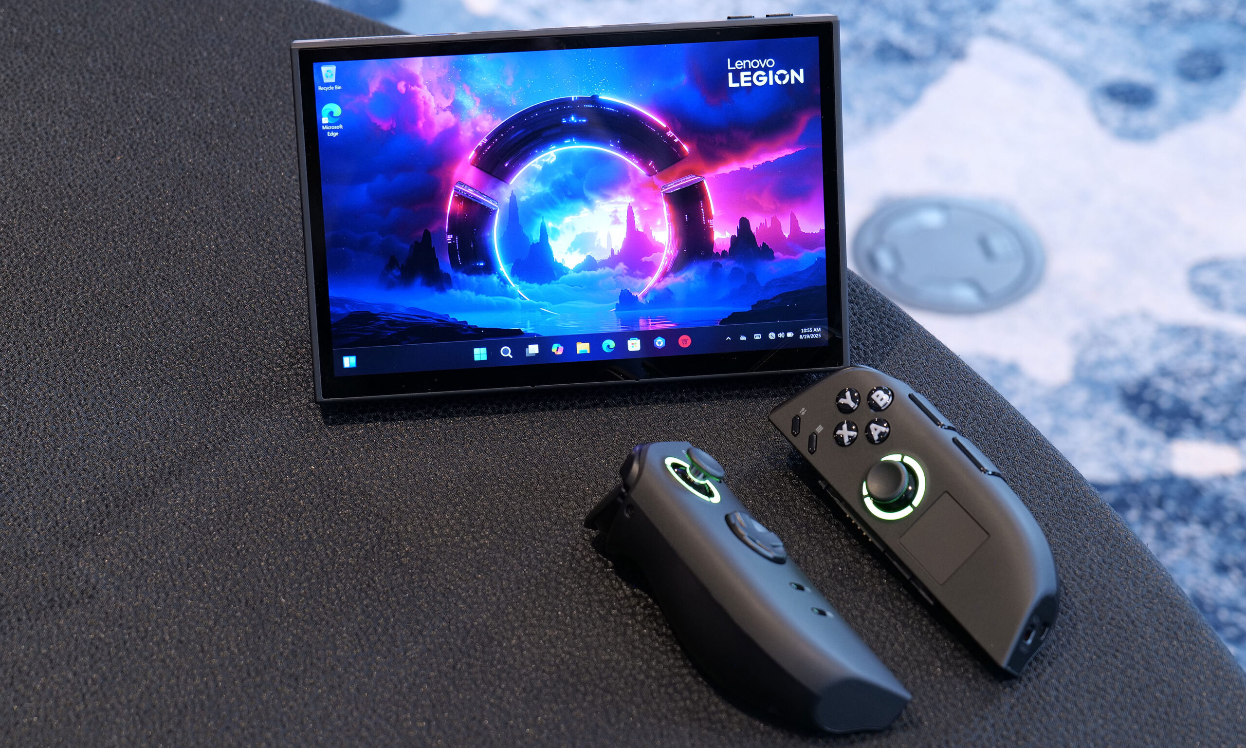 Like its predecessor, the Legion Go 2 comes with detachable controllers.
