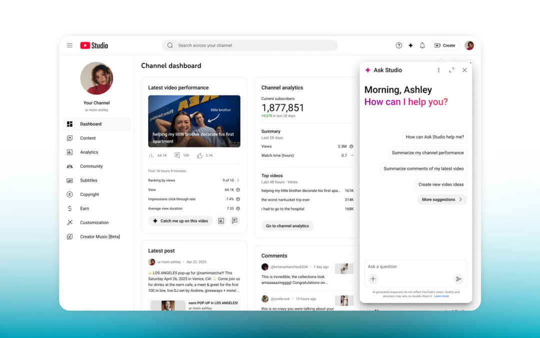 New YouTube AI tools help creators give viewers what they want
