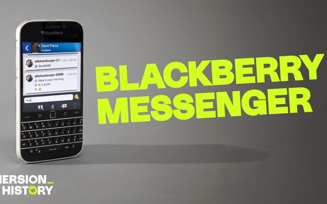 How BlackBerry Messenger set texting free