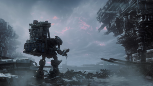 A screenshot from Armored Core VI: Fires of Rubicon.