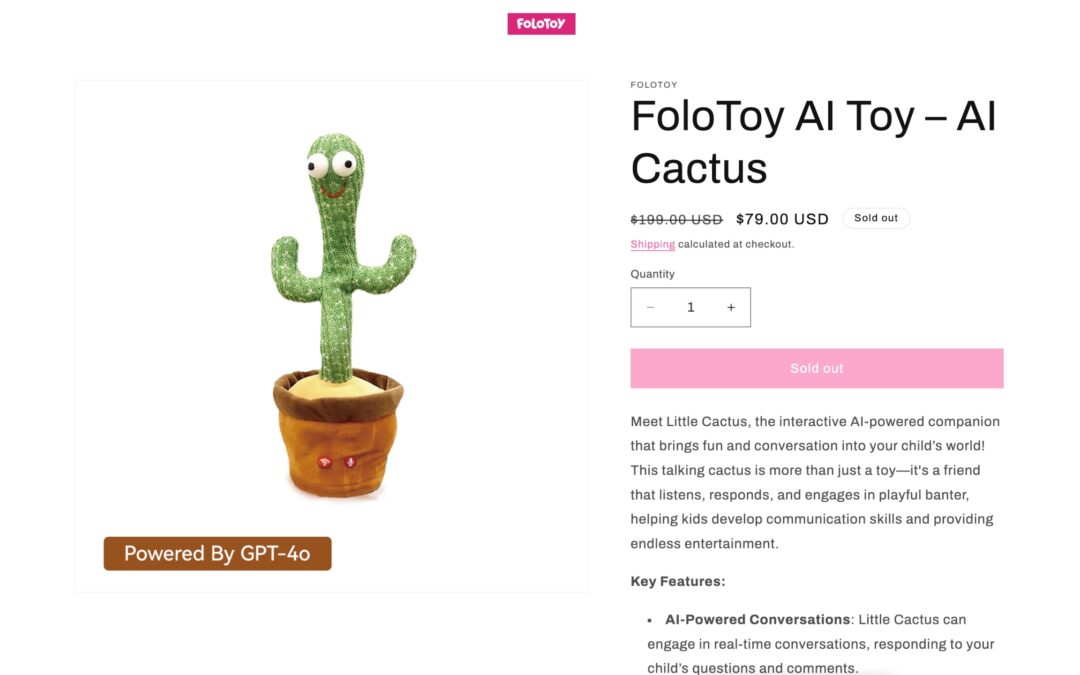 Sales of a teddy bear were suspended because of its sexually explicit AI