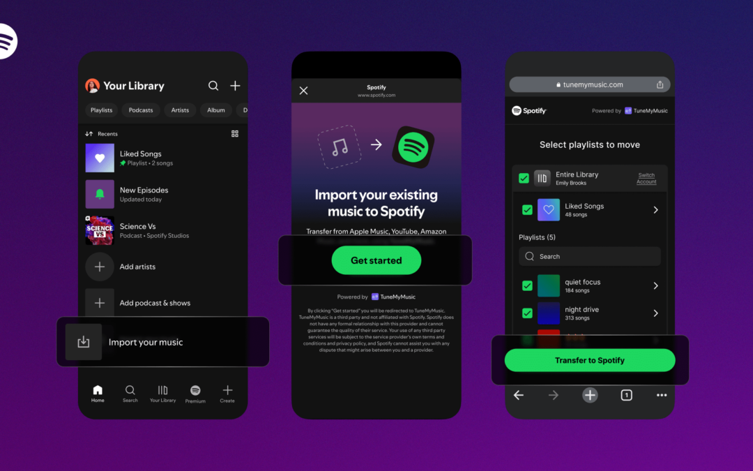 Spotify simplifies importing playlists from other streaming services