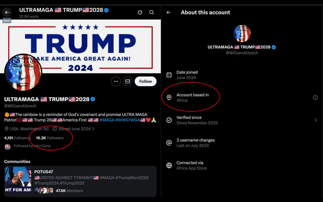 About This Account reveals the scale of X’s foreign troll problem