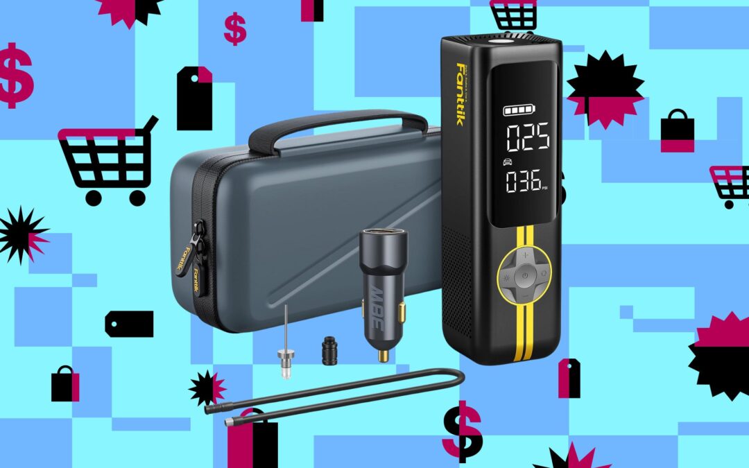 Fanttik’s portable tire inflator has hit an all-time low for Black Friday