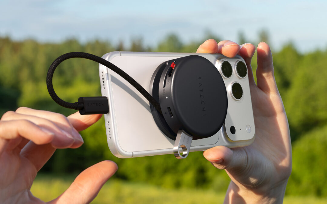 Satechi’s new puck sticks a bunch of extra ports to the back of your phone