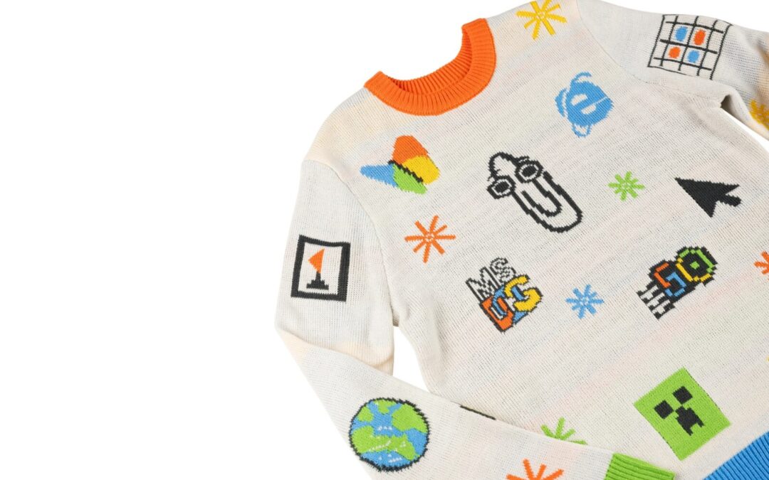 Microsoft’s ugly sweaters return with Clippy, Xbox, and Zune brown options